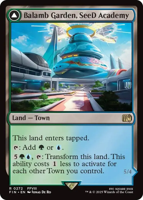 Balamb Garden, SeeD Academy // Balamb Garden, Airborne [FINAL FANTASY]