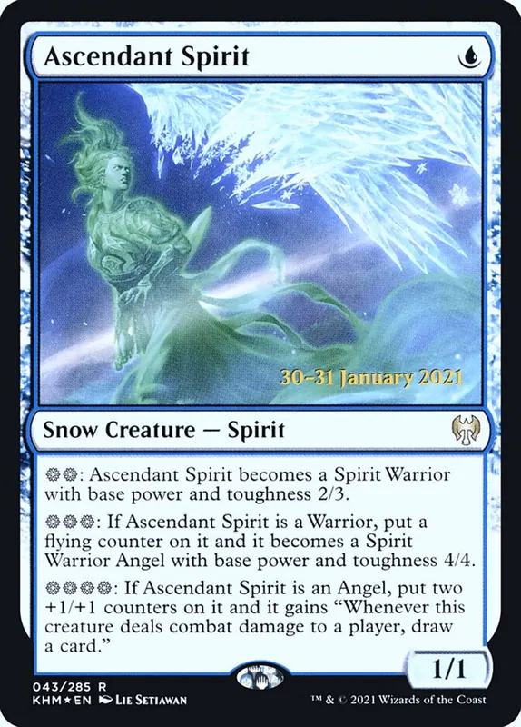 Ascendant Spirit [Kaldheim Promos]