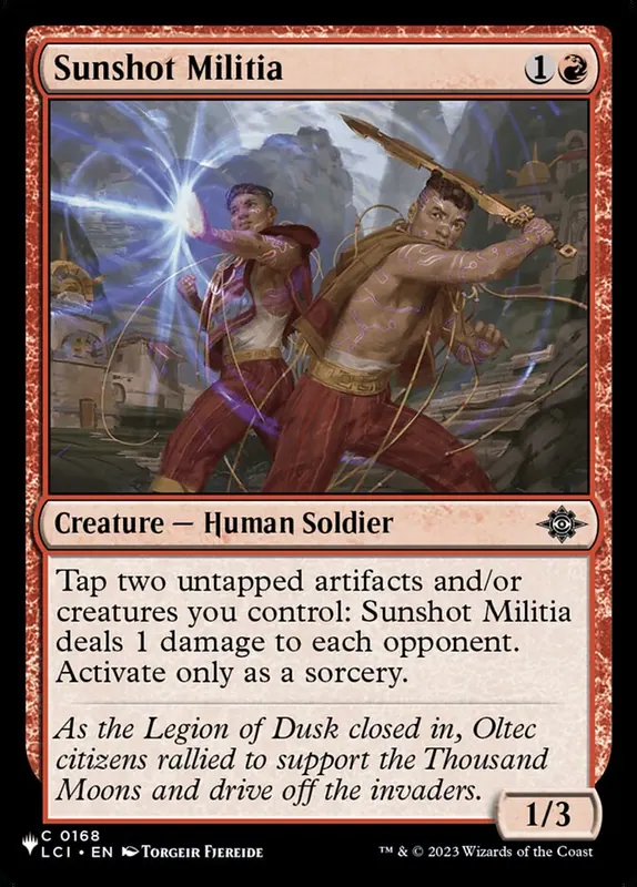 Sunshot Militia [The List]