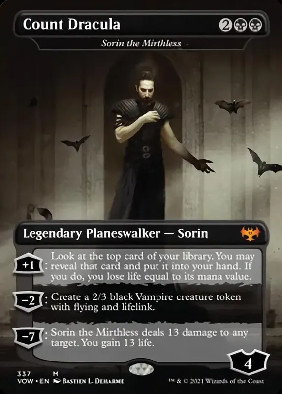 Sorin the Mirthless - Count Dracula [Innistrad: Crimson Vow]