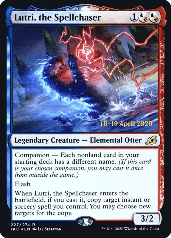 Lutri, the Spellchaser [Ikoria: Lair of Behemoths Promos]