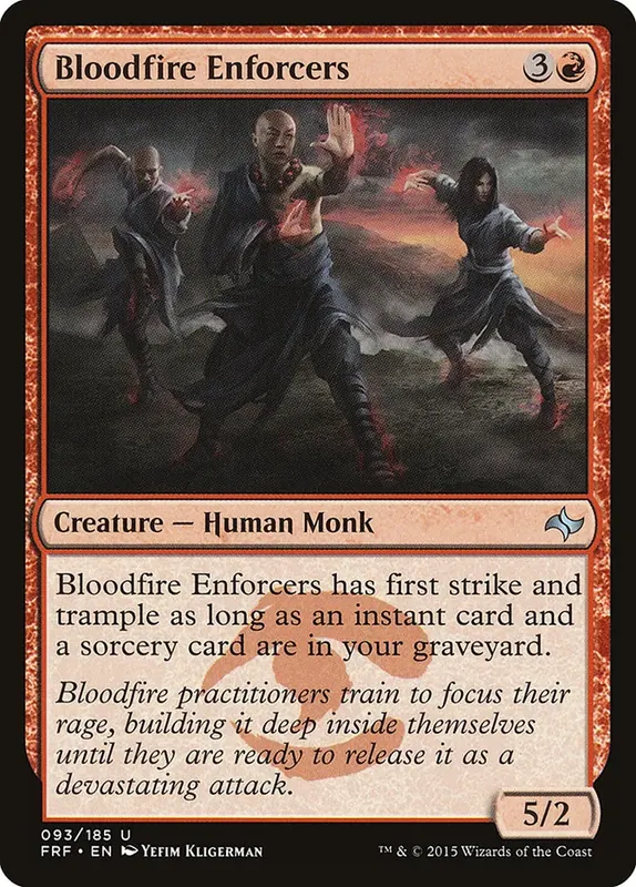 Bloodfire Enforcers [Fate Reforged]