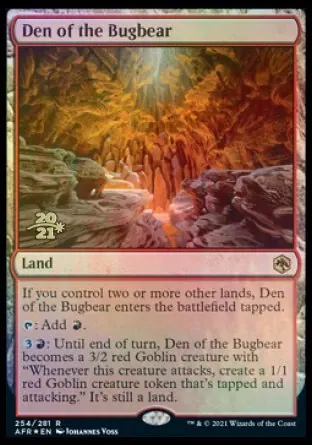Den of the Bugbear [Dungeons & Dragons: Adventures in the Forgotten Realms Prerelease Promos]