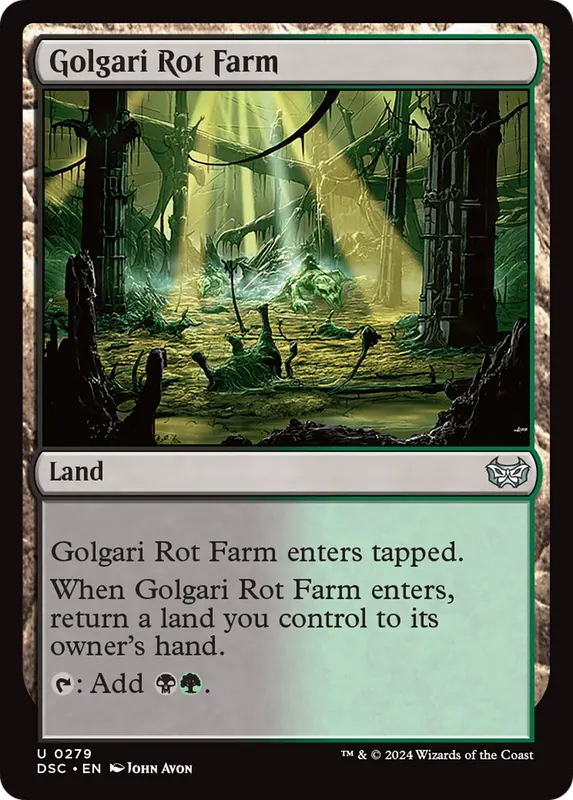 Golgari Rot Farm [Duskmourn: House of Horror Commander]