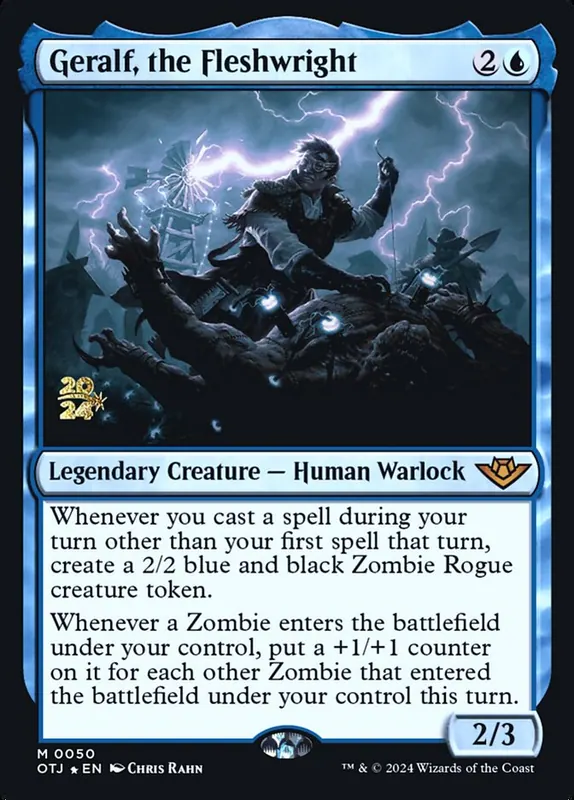 Geralf, the Fleshwright [Outlaws of Thunder Junction Promos]