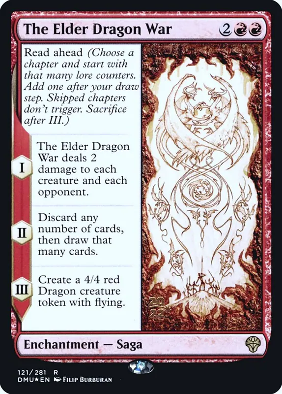 The Elder Dragon War [Dominaria United Promos]