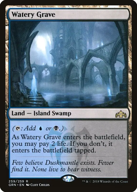 Watery Grave [Guilds of Ravnica] - Español