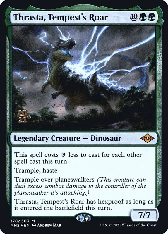 Thrasta, Tempest's Roar [Modern Horizons 2 Promos]