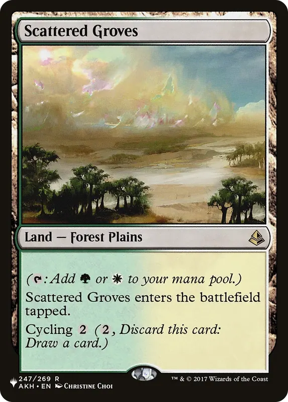 Scattered Groves [Secret Lair: From Cute to Brute]