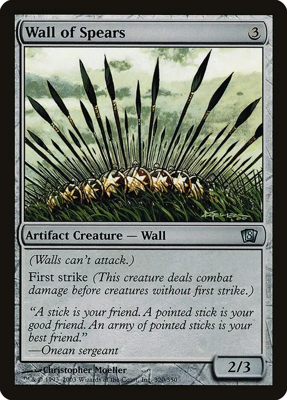 Wall of Spears [Eighth Edition]