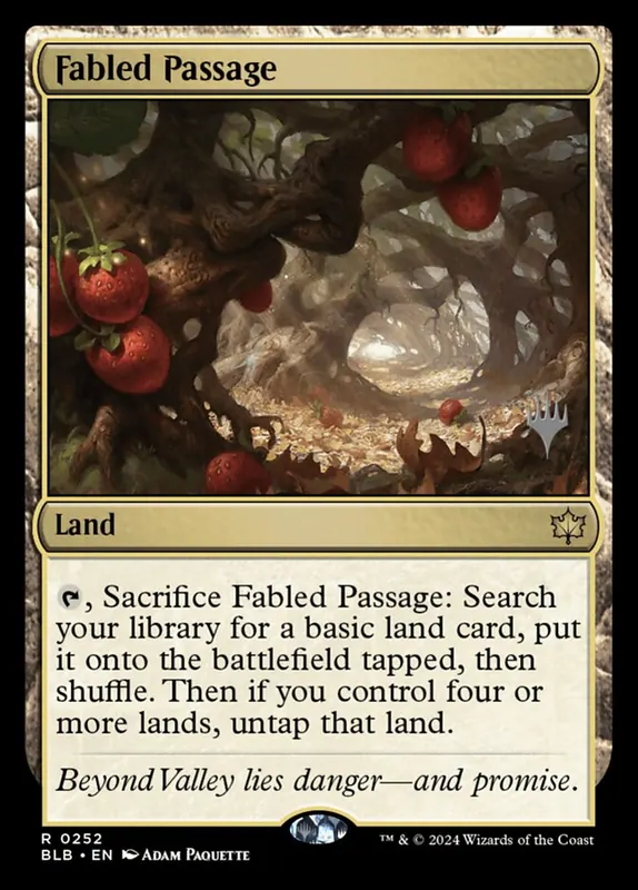 Fabled Passage [Bloomburrow Promos]