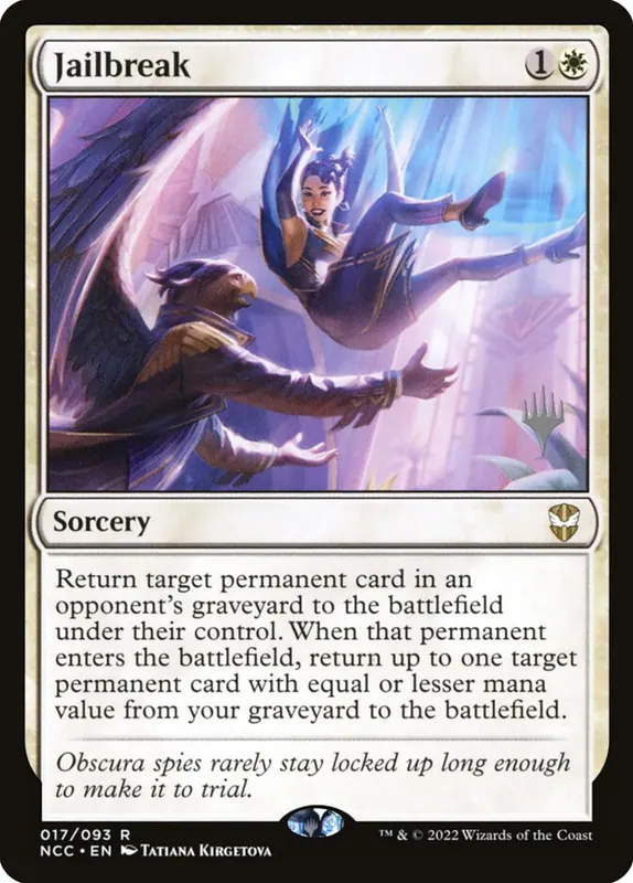 Jailbreak [New Capenna Commander Promos]