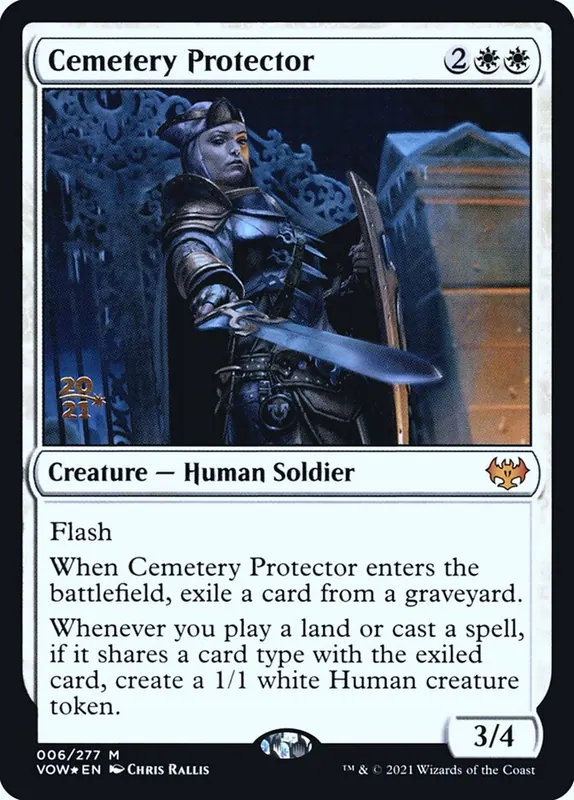 Cemetery Protector [Innistrad: Crimson Vow Promos]
