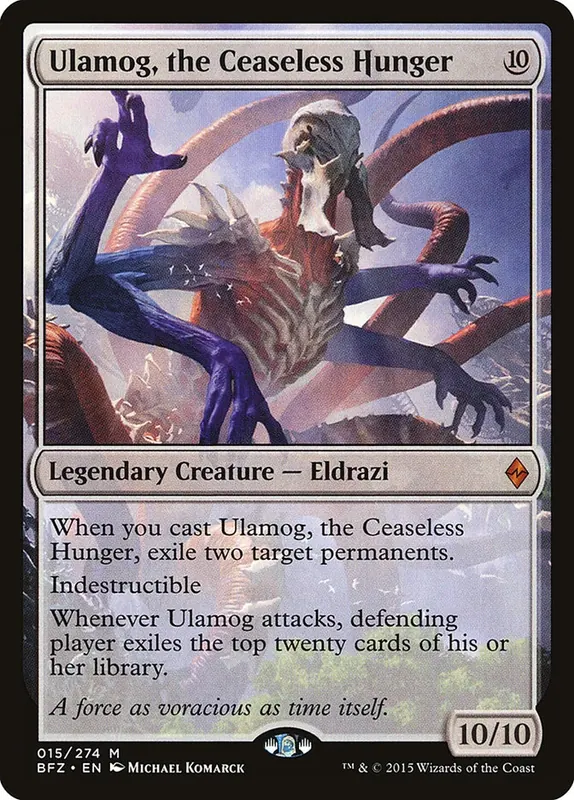 Ulamog, the Ceaseless Hunger [Battle for Zendikar] - Español