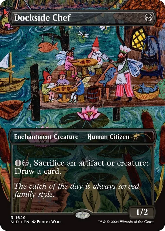 Dockside Chef (Rainbow Foil) [Secret Lair Drop Series]