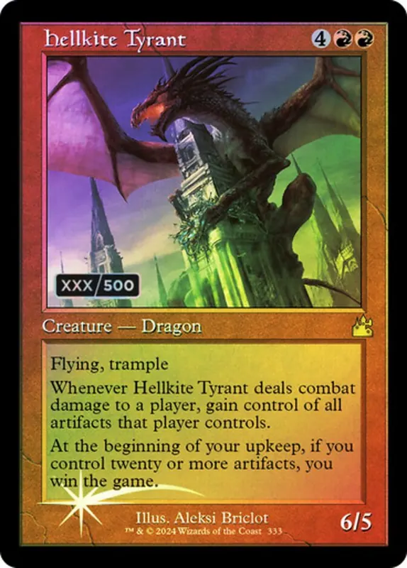 Hellkite Tyrant [Ravnica Remastered]