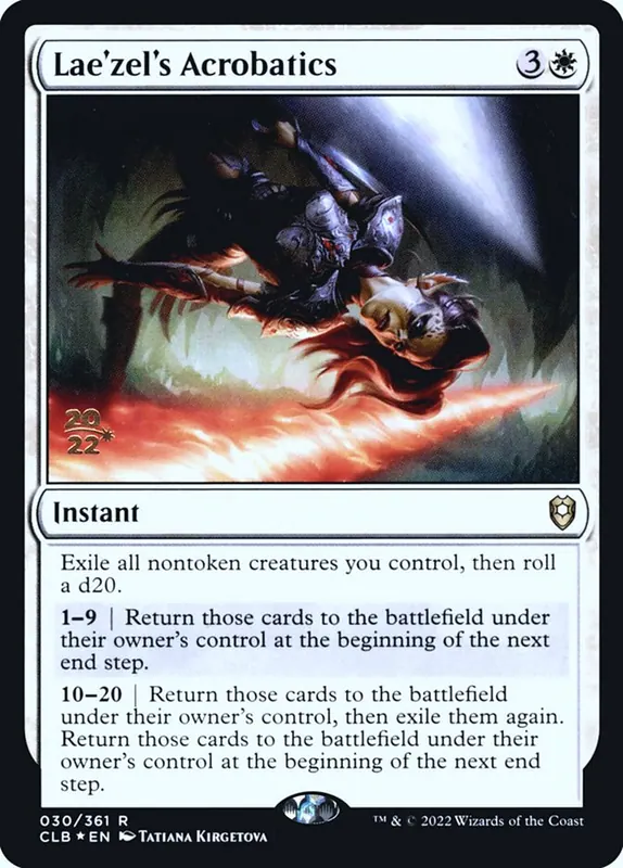 Lae'zel's Acrobatics [Battle for Baldur's Gate Promos]