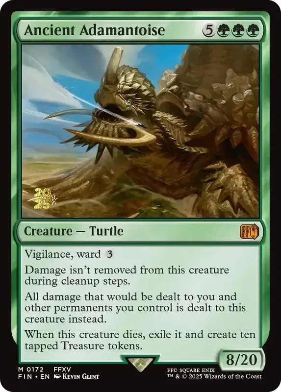Ancient Adamantoise [FINAL FANTASY Prerelease Promo]