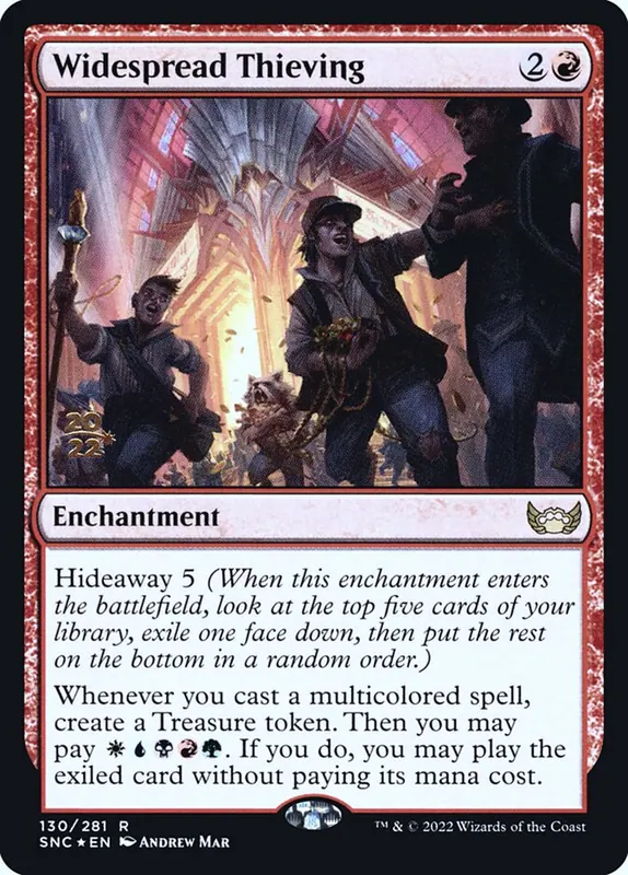 Widespread Thieving [Streets of New Capenna Promos]