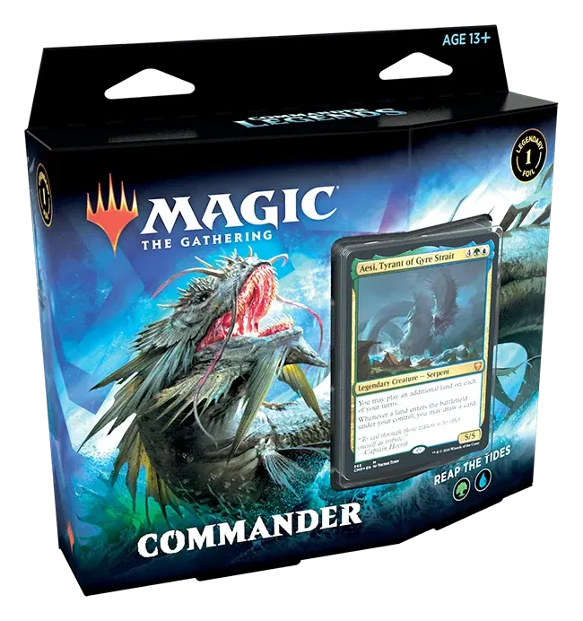 MTG COMMANDER REAP THE TIDES