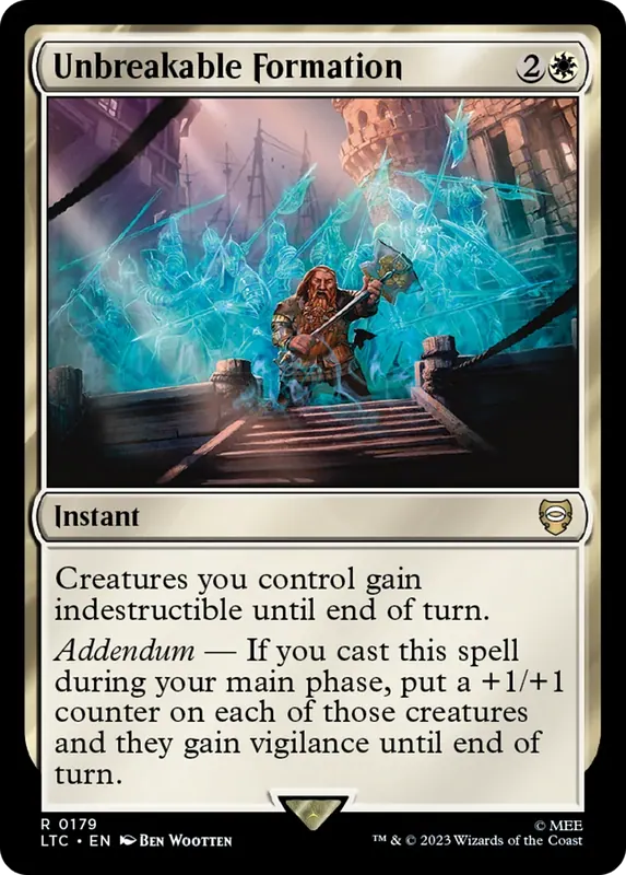 Unbreakable Formation [The Lord of the Rings: Tales of Middle-Earth Commander]