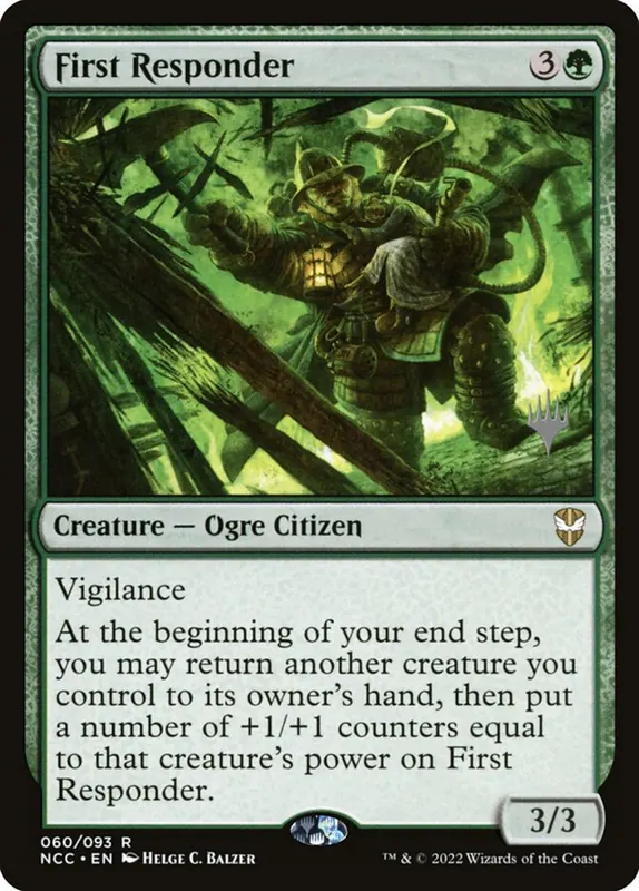 First Responder [New Capenna Commander Promos]