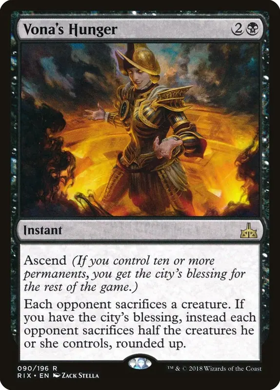 Vona's Hunger [Rivals of Ixalan] - Español