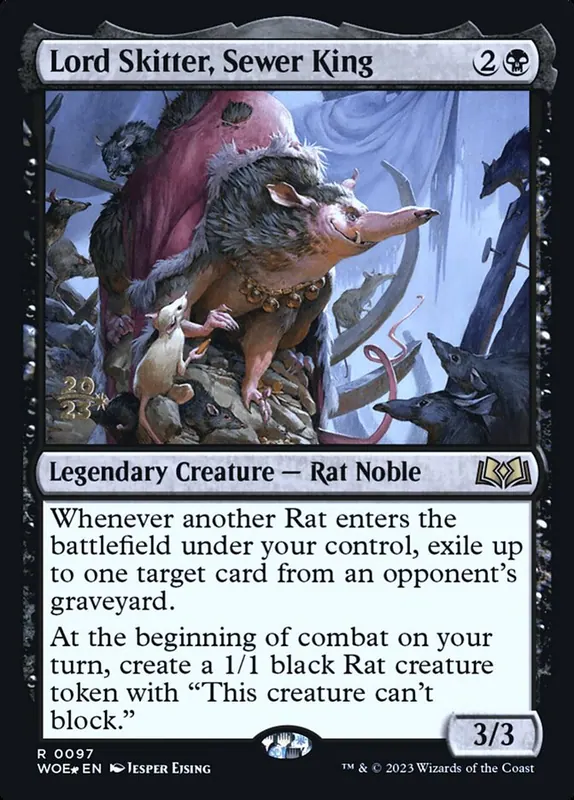 Lord Skitter, Sewer King [Wilds of Eldraine Promos]
