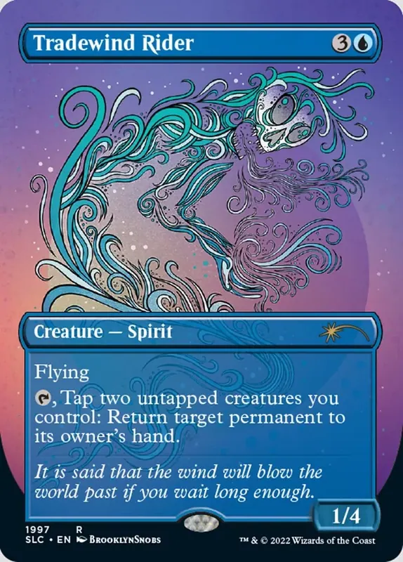 Tradewind Rider (Borderless) [Secret Lair Countdown Kit]