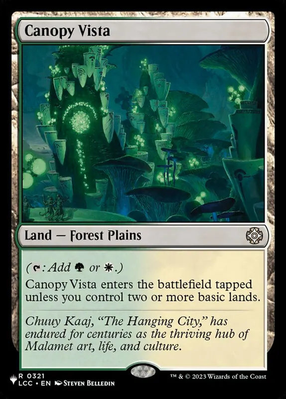 Canopy Vista [The List]