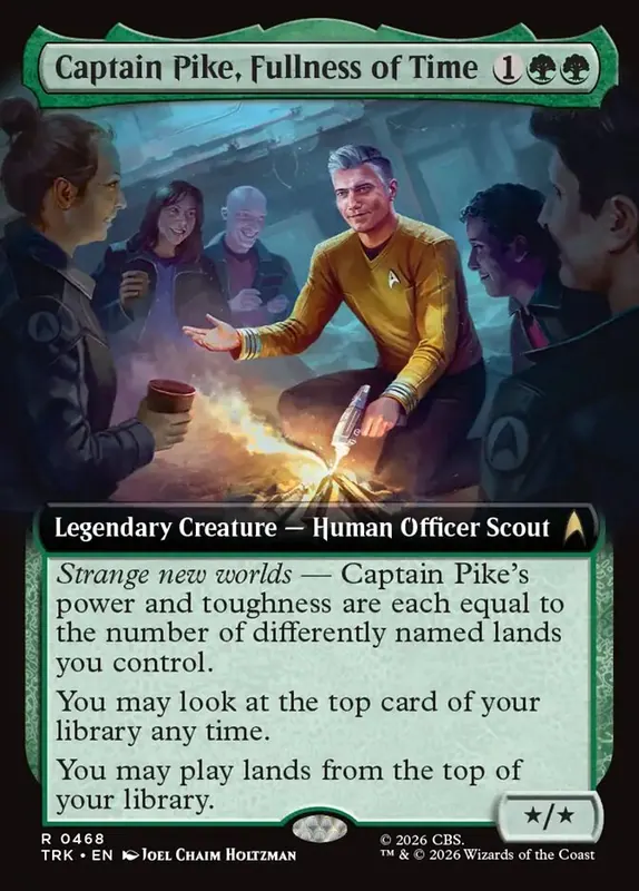 Captain Pike, Fullness of Time [Star Trek]
