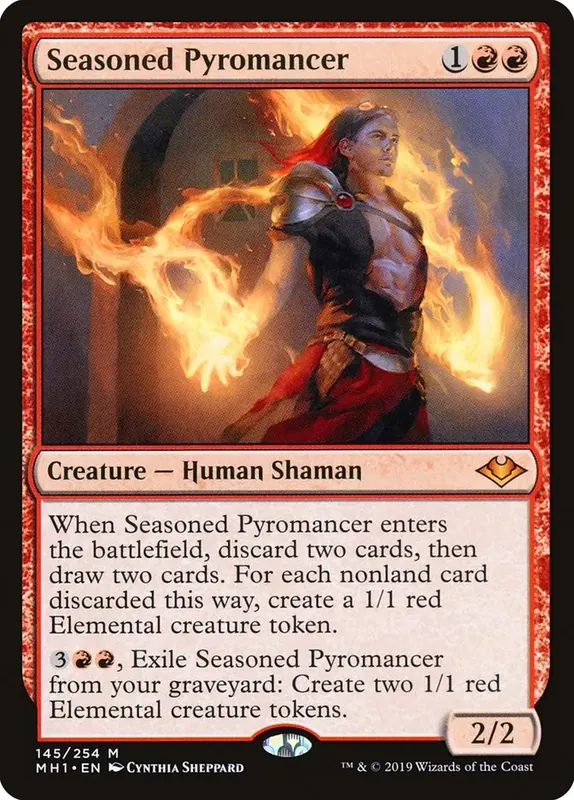 Seasoned Pyromancer [Modern Horizons] - Español