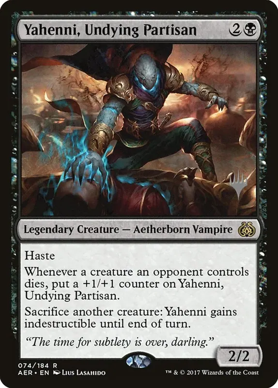 Yahenni, Undying Partisan (Promo Pack) [Aether Revolt Promos] - Español