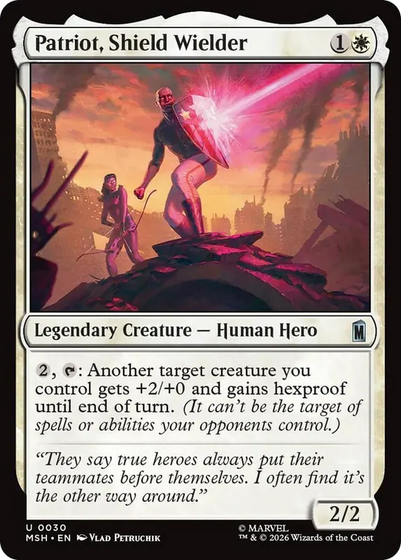 Patriot, Shield Wielder [Marvel Super Heroes]