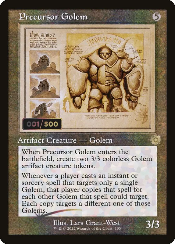 Precursor Golem [The Brothers' War Retro Artifacts]