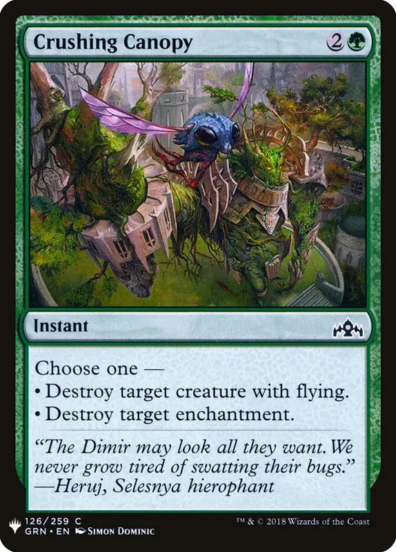 Crushing Canopy [The List]