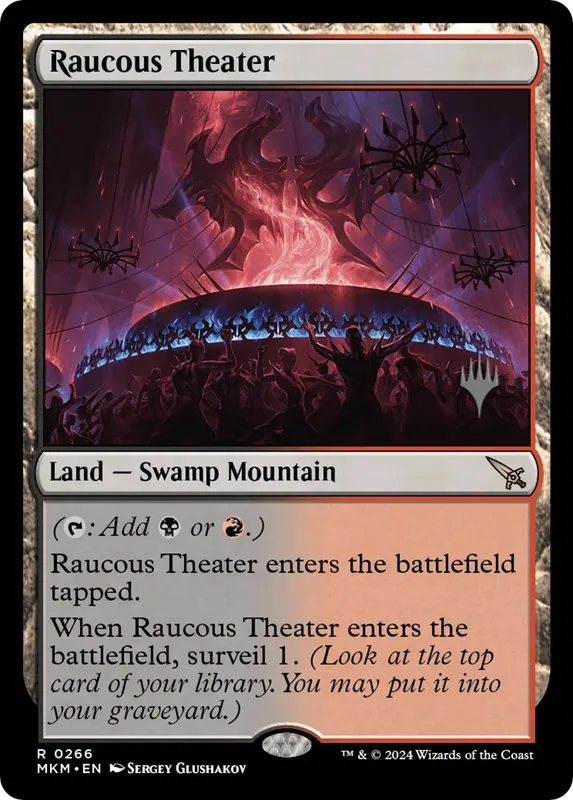 Raucous Theater (Promo Pack) [Murders at Karlov Manor Promos] - Español