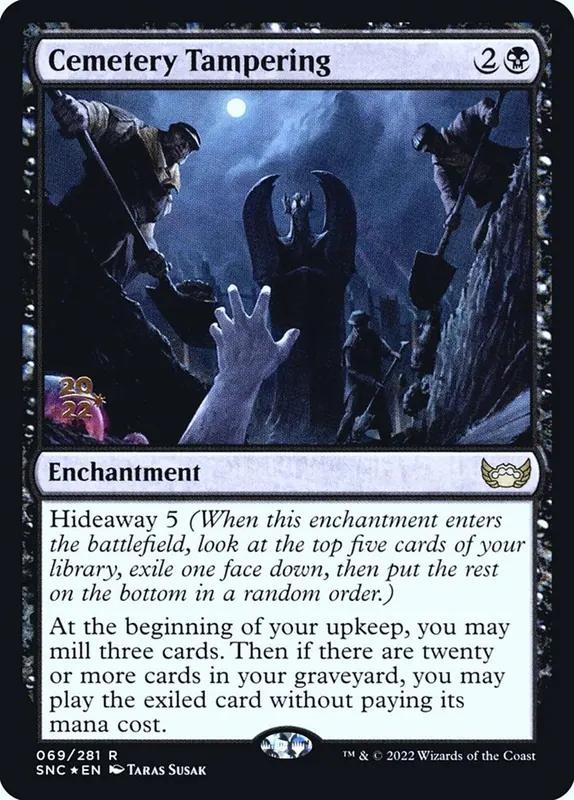 Cemetery Tampering [Streets of New Capenna Promos]