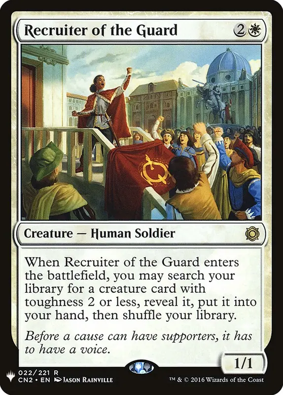 Recruiter of the Guard [The List]
