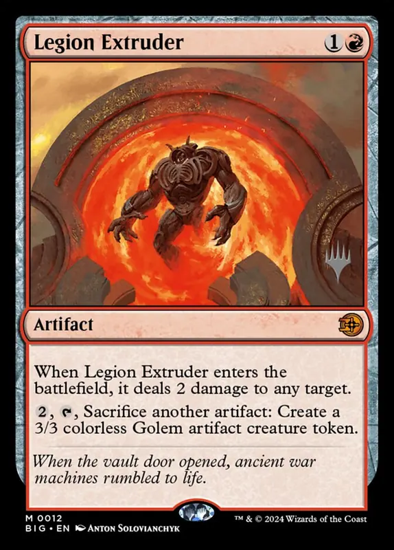 Legion Extruder [The Big Score Promos]