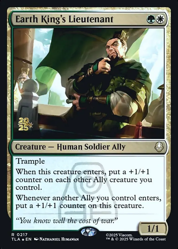 Earth King's Lieutenant [Avatar: The Last Airbender Promos]