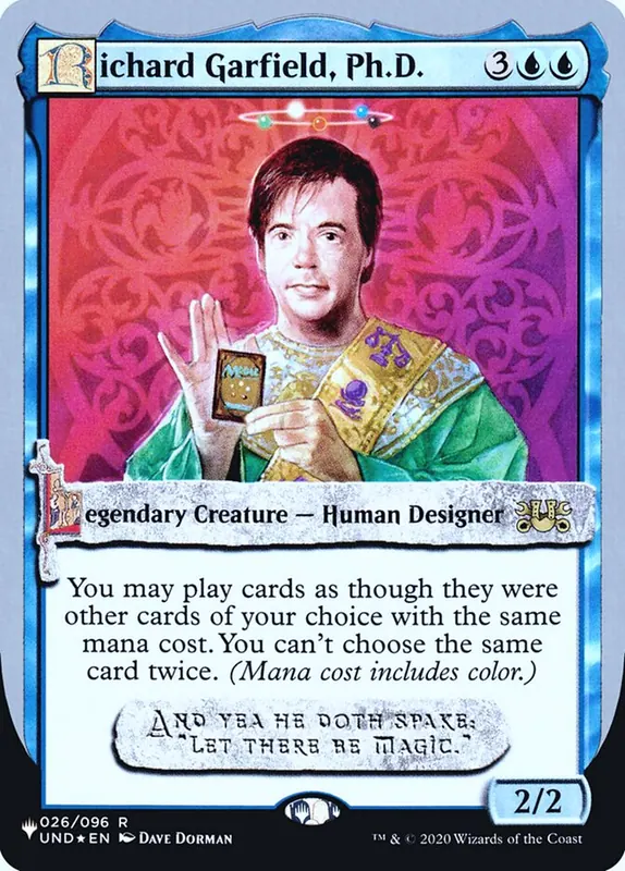 Richard Garfield, Ph.D. [The List (Unfinity Foil Edition)]