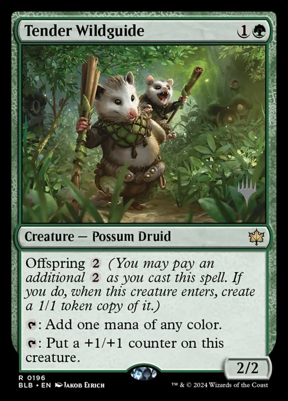 Tender Wildguide [Bloomburrow Promos]