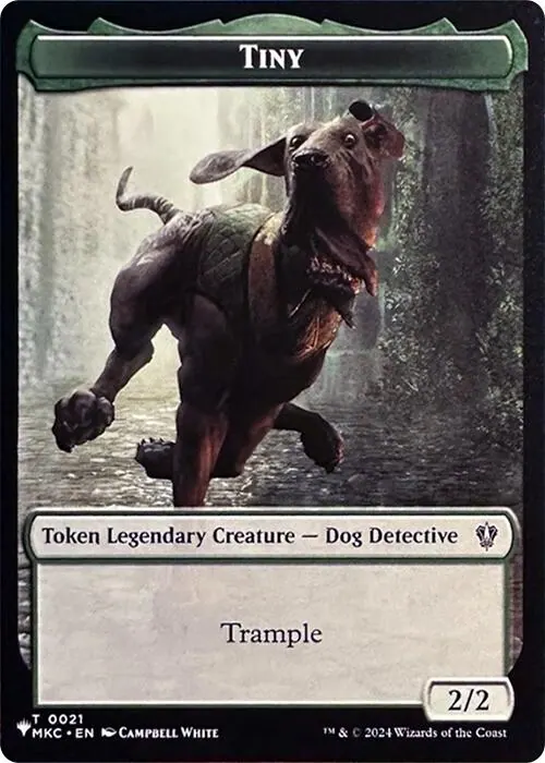 Tiny // City's Blessing Double-Sided Token [Secret Lair Drop Series]