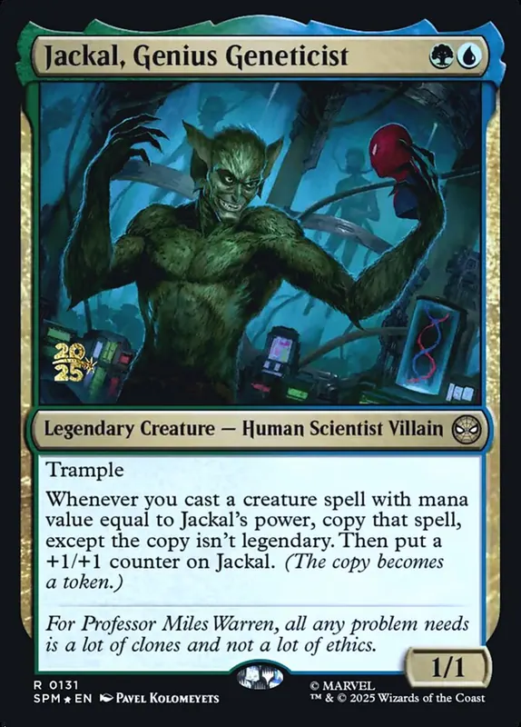 Jackal, Genius Geneticist [Marvel's Spider-Man Promos]