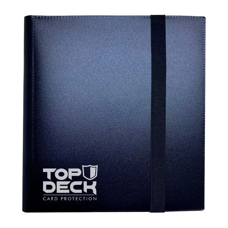 Top Deck - Carpeta 4 Bolsillos - Negro