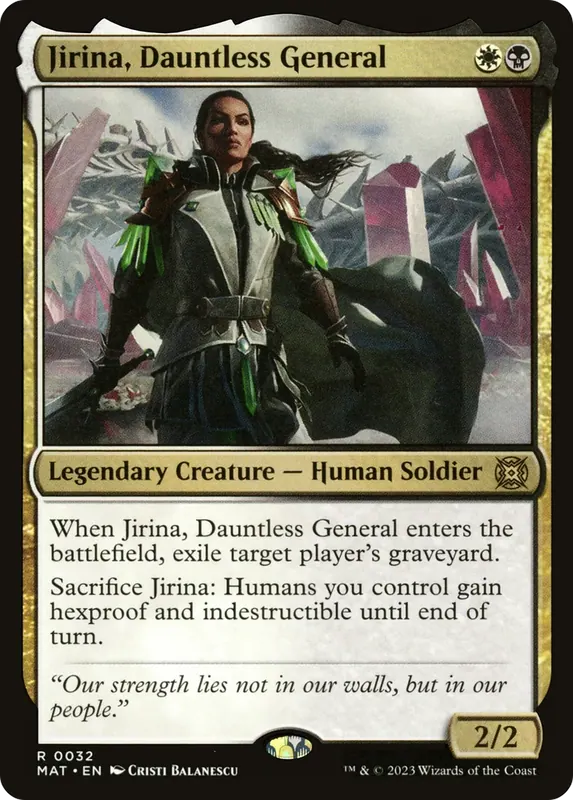 Jirina, Dauntless General - Español [March of the Machine: The Aftermath]
