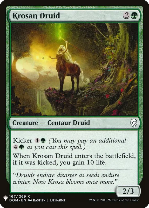 Krosan Druid [The List]