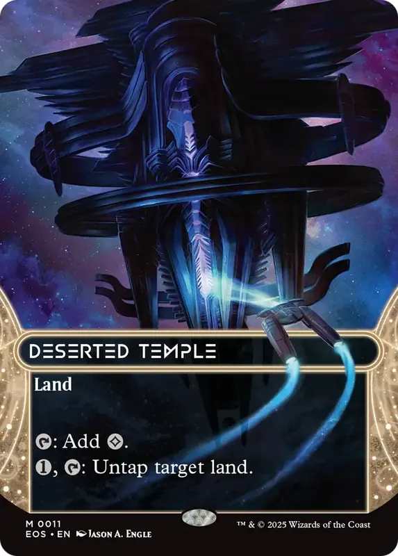 Deserted Temple (0011) (Borderless) [Edge of Eternities: Stellar Sights]