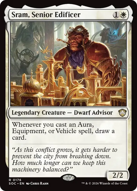 Sram, Senior Edificer [Secrets of Strixhaven Commander]